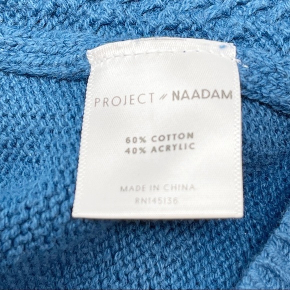 PROJECT NAADAM Ruffled Cable Knit Sweater - Picture 10 of 10